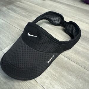 Nike Black Dri-FIT Visor Hat